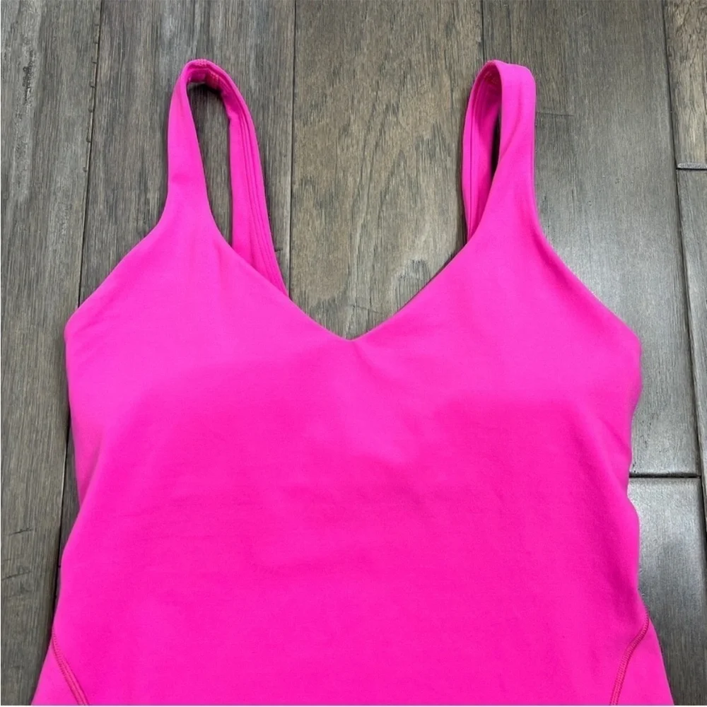 Lululemon Align Waist-Length Tank Top Sonic Pink - Picture 4 of 8